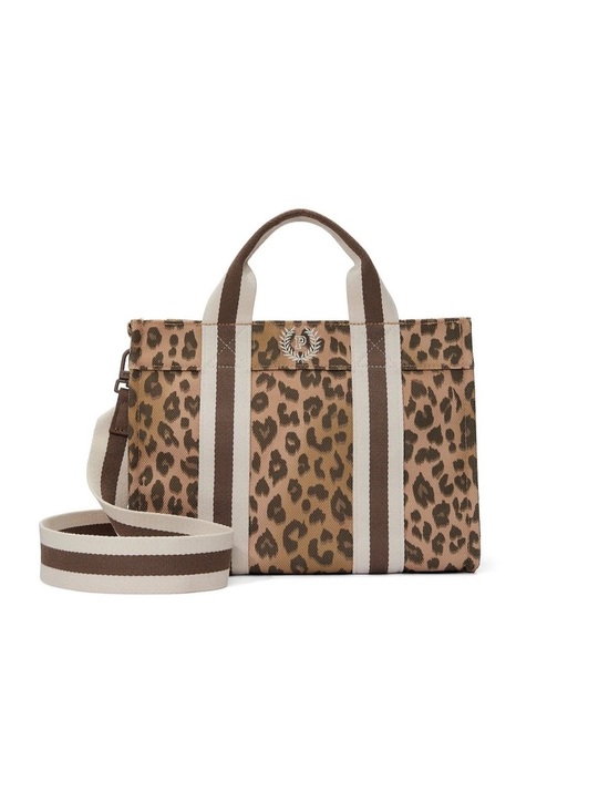 PINK Victoria's Secret Handbags - 🐆✨ VS PINK Mini Crossbody Canvas Tote + Matching Coin Purse ✨🐆